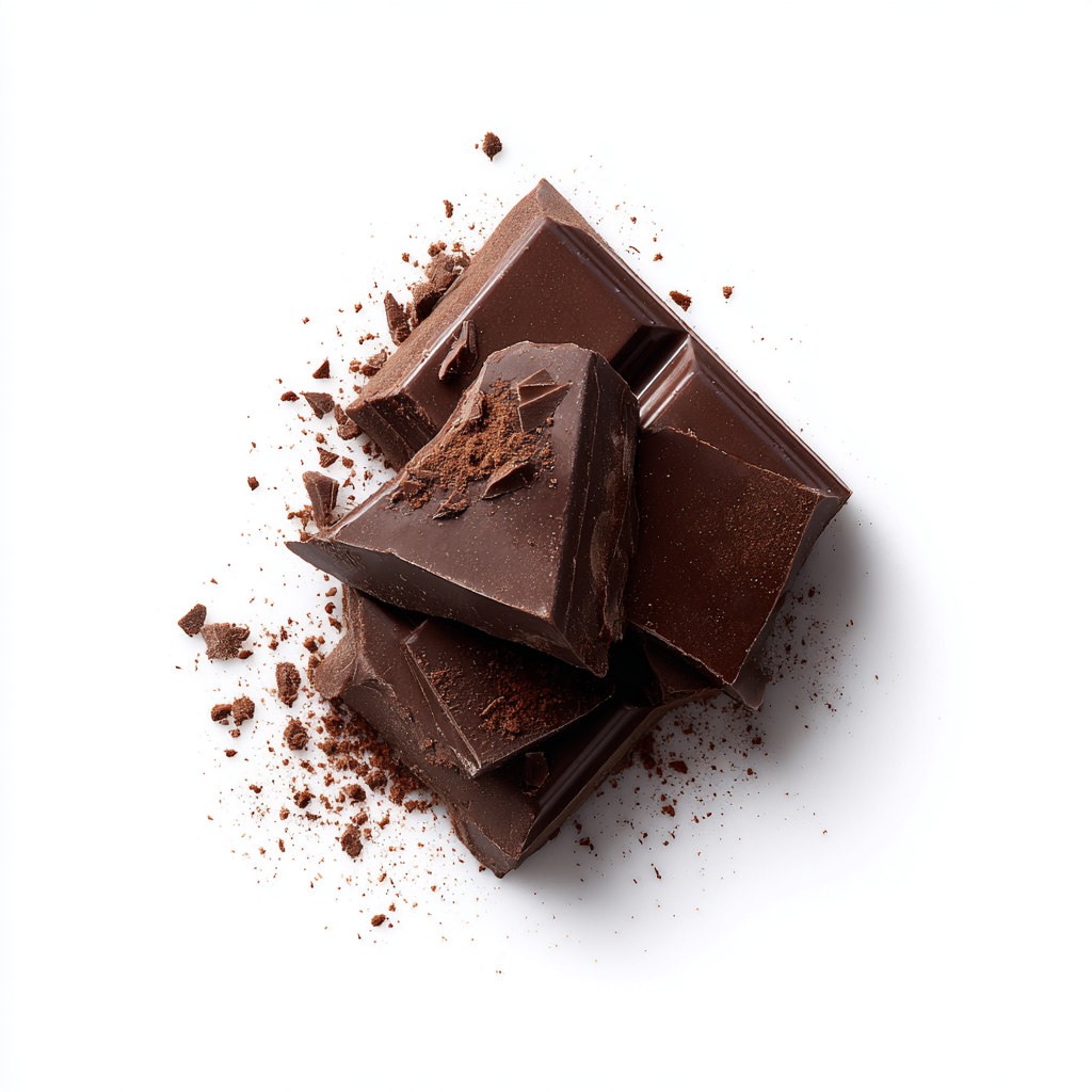 Dunkle Schokolade