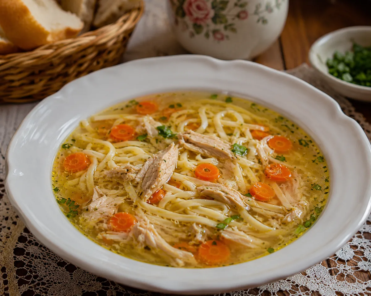 Hühnersuppe